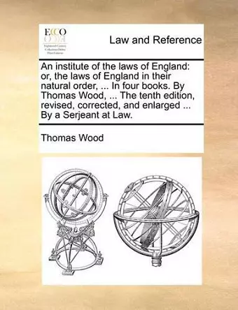 An institute of the laws of England cover