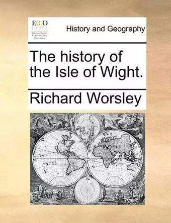 The history of the Isle of Wight. cover