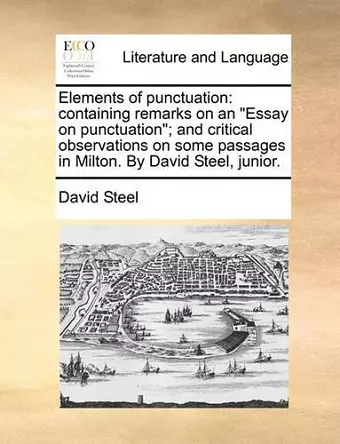 Elements of Punctuation cover