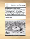 Elements of Punctuation cover