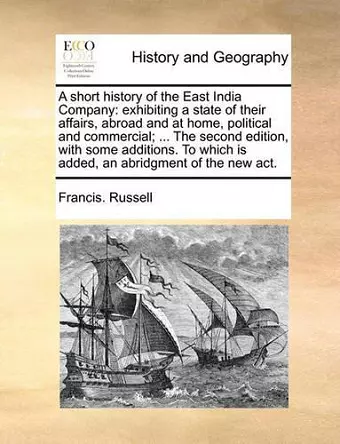 A Short History of the East India Company cover