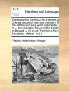 Travels Before the Flood. an Interesting Oriental Record of Men and Manners in the Antidiluvian [Sic] World, Interpreted in ... Conversations Between the Caliph of Bagdad & His Court. Translated from the Arabic. Volume 1 of 2 cover