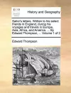 Sailor's Letters. Written to His Select Friends in England, During His Voyages and Travels in Europe, Asia, Africa, and America. ... by Edward Thompson, ... Volume 1 of 2 cover