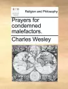 Prayers for Condemned Malefactors. cover