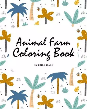 Animal Farm Coloring Book for Children (8x10 Coloring Book / Activity Book) cover