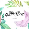 Bible Verses Quote Book on Abuse (ESV) - Inspiring Words in Beautiful Colors (8.5x8.5 Softcover) cover