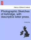 Photographic Sketches of Ashridge, with Descriptive Letter Press. cover