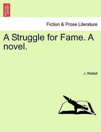 A Struggle for Fame. a Novel. cover