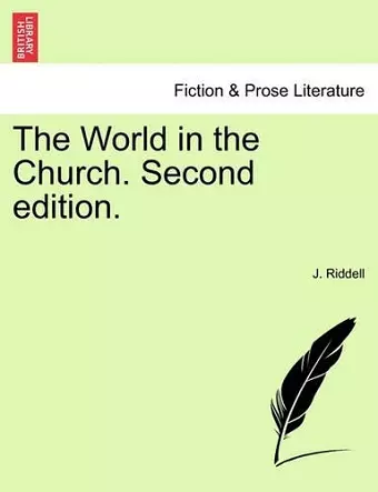 The World in the Church. Vol. III, Second Edition. cover