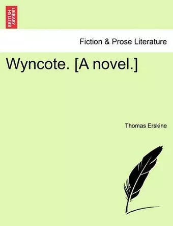 Wyncote. [A Novel.] cover