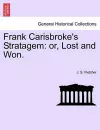 Frank Carisbroke's Stratagem cover