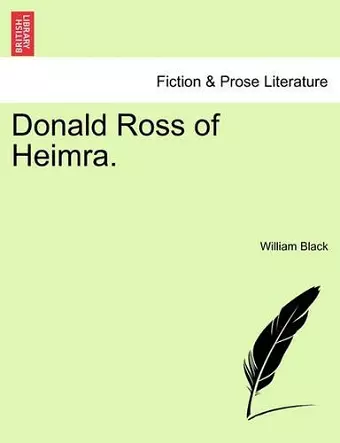 Donald Ross of Heimra. cover