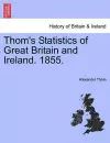 Thom's Statistics of Great Britain and Ireland. 1855. cover