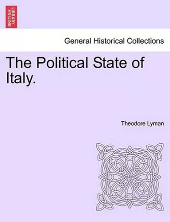 The Political State of Italy. cover