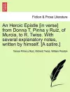 An Heroic Epistle [in Verse] from Donna T. Pinna Y Ruiz, of Murcia, to R. Twiss. with Several Explanatory Notes, Written by Himself. [a Satire.] cover