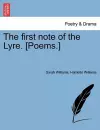 The First Note of the Lyre. [Poems.] cover