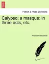 Calypso; A Masque cover