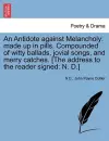 An Antidote Against Melancholy cover