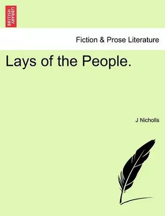 Lays of the People. cover