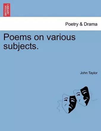 Poems on Various Subjects. cover