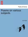 Poems on Various Subjects. cover