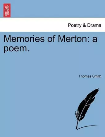 Memories of Merton cover