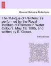 The Masque of Painters cover