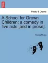 A School for Grown Children cover