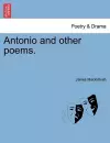 Antonio and Other Poems. cover