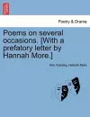 Poems on Several Occasions. [With a Prefatory Letter by Hannah More.] cover