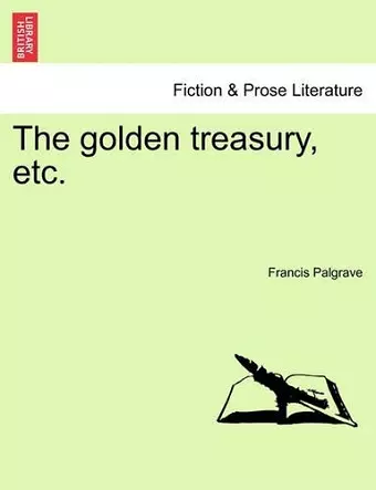 The Golden Treasury, Etc. cover