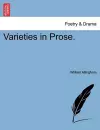 Varieties in Prose. cover