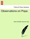 Observations on Pope. cover