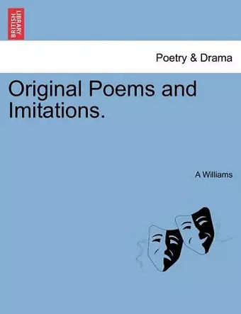 Original Poems and Imitations. cover