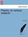 Poems, on Various Subjects. cover