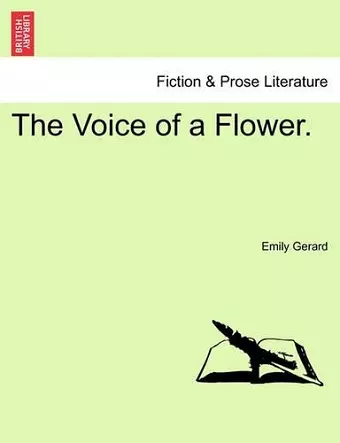 The Voice of a Flower. cover