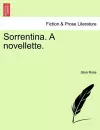 Sorrentina. a Novellette. cover