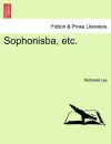 Sophonisba, Etc. cover