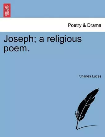 Joseph; a religious poem. cover