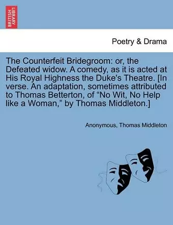 The Counterfeit Bridegroom cover