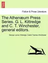 The Athen�um Press Series. G. L. Kittredge and C. T. Winchester, General Editors. cover