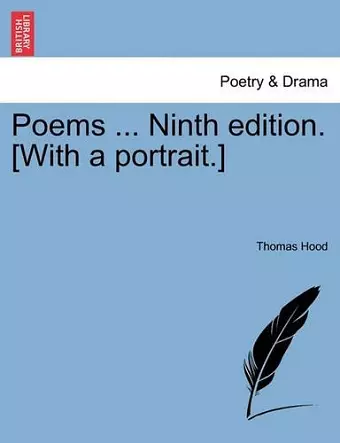 Poems ... Ninth Edition. [With a Portrait.] cover