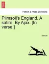 Plimsoll's England. a Satire. by Ajax. [In Verse.] cover