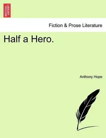 Half a Hero. cover