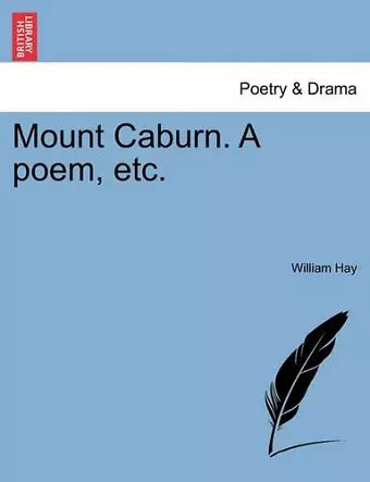 Mount Caburn. a Poem, Etc. cover