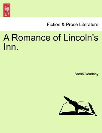 A Romance of Lincoln's Inn. cover