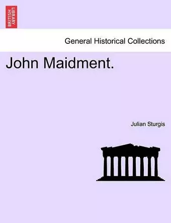 John Maidment. cover