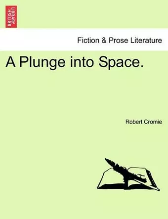 A Plunge Into Space. cover