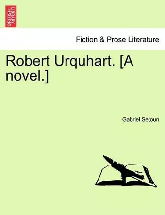 Robert Urquhart. [A Novel.] cover