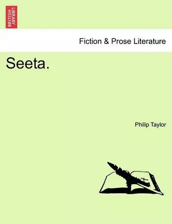 Seeta. Vol. I. cover